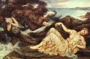 Evelyn De Morgan Port After Stormy Seas Norge oil painting reproduction